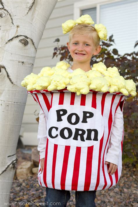 popcorn costume diy